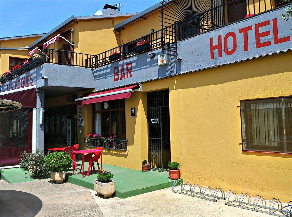 Hotel Les Roques Báscara Buitenkant foto